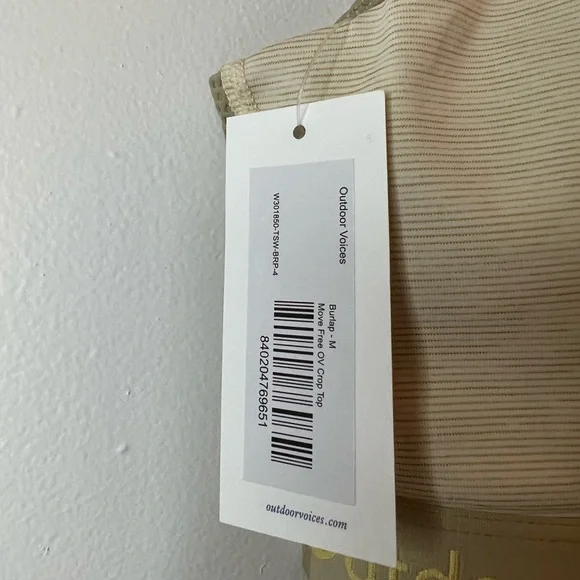 Outdoor Voices Criss Cross Crop Top - Picture 3 of 7